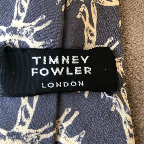 Timney Fowler London silk tie - Picture 5 of 6
